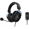 Auriculares Kingston HyperX Cloud Alpha S Gaming Headset,micrófono, 3.5mm 4 polos. Blue