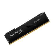 Memoria Kingston HyperX Fury Black, 16GB, DDR4, 2666 MHz, PC4-21300, CL16, 1.2V.