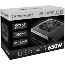 Fuente de alimentación Thermaltake LitePower, 650W, ATX, 100V ~ 240VAC.