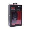 Mouse óptico Teros TE5150, 3200 dpi, RGB, 7 botones, Negro, USB.