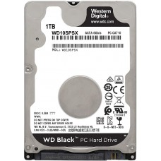 Disco duro Western Digital Black WD10SPSX, 1TB, SATA 6.0 Gb/s, 7200 RPM, 2.5". OEM