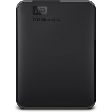 Disco duro externo Western Digital Elements Portable, 5 TB, USB 3.0, negro.