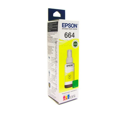 Botella de tinta EPSON T664420, Amarillo, 70ml