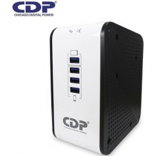 Estabilizador CDP R2CU-AVR1008i, 1000VA, 500W, 8 Salidas, 4 USB