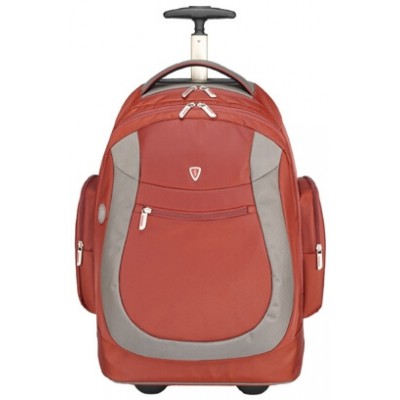 Mochila Sumdex Alti-Pac Rolling Backpack 15.4" Red