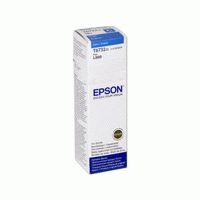 Botella de tinta EPSON 673 (T673220), color cian, contenido 70 ml,