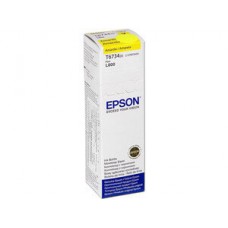 Botella de tinta EPSON 673 (T673420), color amarillo, contenido 70 ml