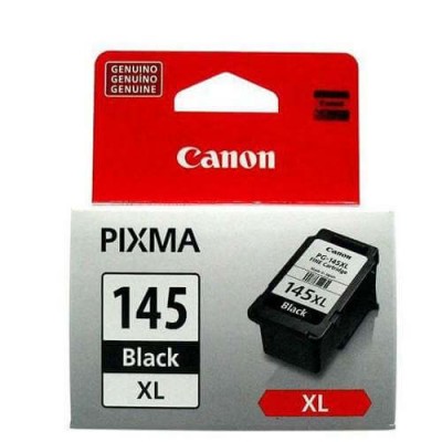 Cartucho de Tinta Canon PG-145XL, negro.