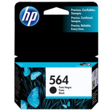 Cartucho de tinta negro HP 564 (CB316WL), cantidad 6ML