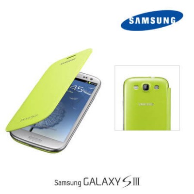 Flip Cover Green Samsung P/Galaxy Siii