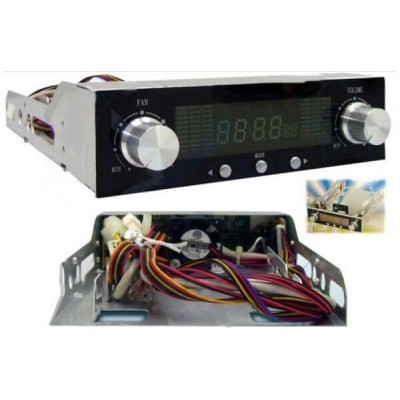 Controlador de Ventilladores  Multifuncion 5.25 SKYHAWK RACK, cooler para Disco Duro
