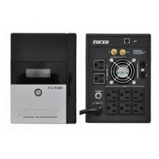 UPS Interactivo Forza FX1500LCDU, 1500VA / 840W,  8 Salidas, LCD