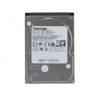 Disco duro Toshiba MQ01ABD100 , 1TB SATA II 3 GB/s, formato 2.5".