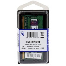 Memoria Ram Kingston KVR13S9S8/4, 4GB, DDR3 SODIMM, 1333 MHz