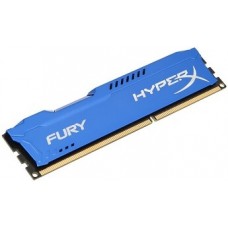 Memoria Kingston HyperX Fury Blue, 4GB, DDR3, 1333 MHz, CL9.