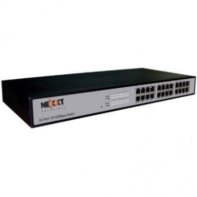 Nexxt Switch 24 Port 10-100 Base-TX 110-220v US 