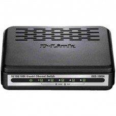 Switch D-Link DGS-1005A, 5 RJ-45 10/100/1000 Mbps, MDI/MDIX, CSMA/CD