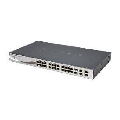 Switch Smart D-Link DES-1210-28, 24 RJ-45 10/100, 2 RJ-45 LAN GbE