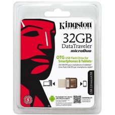 Memoria Flash USB Kingston DataTraveler microDuo, 32GB, microUSB / USB 2.0