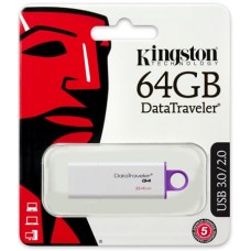 Memoria USB Flash Kingston DataTraveler G4, 64GB, USB 3.0/2.0